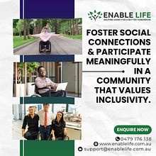 NDIS Support Services in Bacchus Marsh. Marketing project by Enable Life Disability Services - 11.18.2025