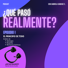 Podcast - ¿Qué pasó realmente?. Projekt z dziedziny Doradztwo kreatywne, Marketing, Komunikacja i Projektowanie prezentacji użytkownika correovecino - 19.11.2025