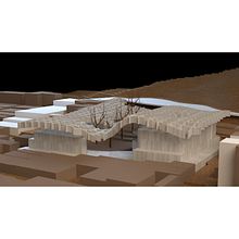 Cubierta Waffle parametrica en skp . Architecture, and Digital Architecture project by Carlos Pereira - 11.20.2025