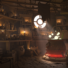 Mazmorra de Bruja. Un progetto di 3D, Progettazione 3D e Modellazione 3D di Facundo Rocca - 21.11.2025