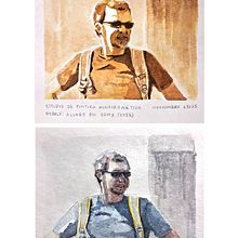 Recuerdo de viaje. Un progetto di Disegno anatomico, Bozzetti e Pittura ad acquerello di tataacevedo - 24.11.2025