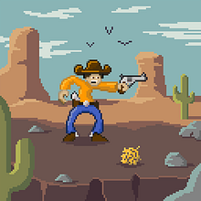Diseño de personaje en Pixel Art. Un progetto di Character design, Videogiochi, Pixel art e Progettazione di videogiochi di Saul Ceballos - 24.11.2025