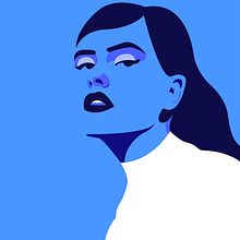 Vector Portrait for Beginners. Ilustração tradicional, Ilustração vetorial e Ilustração digital projeto de Afyaa Alluhaybi - 25.11.2025
