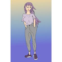 Tentativa de OC. Digital Illustration project by mondegozero - 11.26.2025