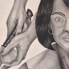 TEG: Sèrie de retrats (tècniques seques). Projekt z dziedziny Portret użytkownika anna herrerías soto - 26.11.2025