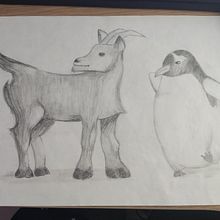 DA / Animal fantàstic. Een project van  Tekening van Marta Guerrero Hernández - 26.11.2025