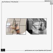 performance art en las Capillas del Convento de Barcelona con Isa Fontbona y Rita Noutel. Projekt z dziedziny  Sztuki piękne, Kreat i wność użytkownika MATERIC.ORG - espacio de arte de performance - 27.11.2025