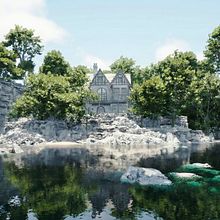 Refugio en la Selva Ein Projekt aus dem Bereich 3D, Bühnendekoration, Animation, Kunstleitung, Video, Audiovisuelle Produktion und Concept Art von Orlando Pajares Marquez - 29.11.2025