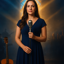 Capa "Teto de vidro" Cantora Vera Lucia - Produção 100% IA. Redes sociais, Stor, board, Texto e Stor, telling com IA, Produção audiovisual, Criação de Conteúdo com IA, e Edição de Foto e Vídeo com IA projeto de ANDERSON MARCOS - 29.11.2025