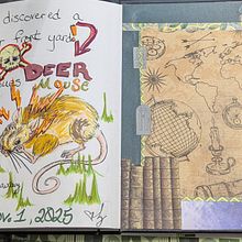 Daily Mindful Illustration Journal  . Arte plastice, Schițe, Creativitate, Desen, Caiet de schițe, Atenție, Ilustrație tradițională, Ilustrație botanică și Proiectarea informațiilor de Harley Christensen - 11.29.2025