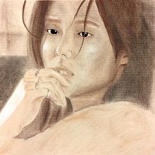 3r retrato: El Misterio. Projekt z dziedziny Trad, c, jna ilustracja,  R i sunek użytkownika Tingting Pan - 30.11.2025