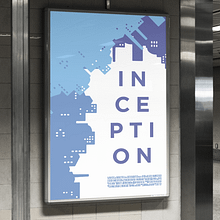 Inception Movie Poster Ein Projekt aus dem Bereich Grafikdesign und Design von Pavle Matić - 30.11.2025
