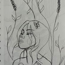 Dibujos hechos con calibrado y boli . Projekt z dziedziny  R, sunek,  R, sunek art, st i czn użytkownika Anna Isabel molina - 01.12.2025