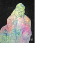 Galactic Gorilla. Un progetto di Belle arti, Pittura, Illustrazione tradizionale e Pittura ad acquerello di leda_montalbano - 01.12.2025