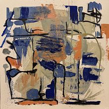 Abstract number 1. Projekt z dziedziny Malarstwo akr, lowe,  Sztuki piękne i  Malarstwo użytkownika gwenyounguk_1 - 01.12.2025