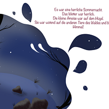 Die kleine Rosafarbene Ameise wünschte sich bei einer Sternschnuppe . Character Design, Children's Illustration, Children's Literature, Content Writing, Creative Writing, Digital Illustration, Drawing, Fine Arts, Picturebook, and Writing project by Masoumeh Badrezaman - 12.01.2025