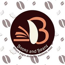 Books and Beans. Een project van  Br, ing en identiteit,  Art direction, Logo-ontwerp y Grafisch ontwerp van Lizzy Briers - 03.12.2025