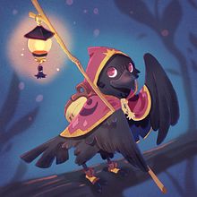 Digital illustration of fantastical animal . Design de caractere, Desen, Ilustrație digitală, Creativitate, Desen digital și Pictură digitală de Angelica Sakr - 12.04.2025