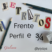 Projeto final: Retratos. Ein Projekt aus dem Bereich Artistische Zeichnung, Zeichnung, Porträtzeichnung, Sketchbook und Skizzenentwurf von Giuliana Pereira - 06.12.2025