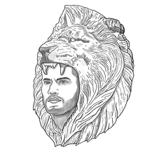 Hercules . Traditional illustration, Digital Illustration, Tattoo Design, and Digital Drawing project by Karina Rosales - 12.07.2025