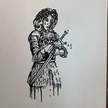 achurado. Un projet de Dessin, Illustration à l'encre, Carnet de croquis, Dessin au cra, on , et Esquisse  de sofybb255 - 08.12.2025