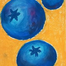 Dibuix lliure (fruites a pastel) . Menggambar, Dan Lukisan proyek oleh luci - 12.09.2025