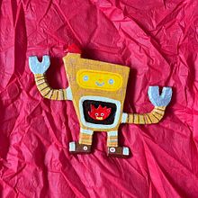 Fornalha em papel machê Ein Projekt aus dem Bereich Art To, Spielzeugdesign, Design von Figuren, Kreativität mit Kindern, H, werk, Malerei, Bildende Künste, Kreativität, Kinderillustration, Instagram, Traditionelle Illustration und Skulptur von Gabriel Alipio - 09.12.2025