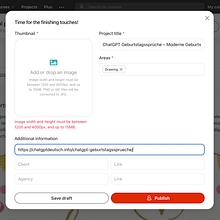ChatGPT Geburtstagssprüche – Moderne Geburtstagswünsche mit KI auf Deutsch. Drawing project by deutschinfochatgpt - 12.14.2025