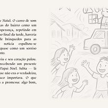 O presente que não cabia nas mãos. Character Design, Children's Illustration, Content Writing, Creative Writing, Digital Illustration, Drawing, Fine Arts, Picturebook, and Writing project by Ronaldo Prestes Gomes - 12.15.2025