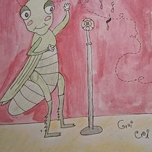 Cri cri. Un progetto di Belle arti, Pittura, Illustrazione tradizionale, Disegno, Pittura ad acquerello, Disegno a matita, Illustrazione infantile e Narrativa di Mar González - 19.12.2025