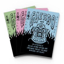 GUIRDO FANZINE. Projekt z dziedziny Grafika ed, torska, Projektowanie graficzne, Design, Trad, c, jna ilustracja i Komiks użytkownika Héctor Santillán - 22.12.2025