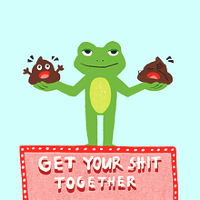 Get your shit together . % Monika Evstatieva tarafından hazırlanan Dijital İllüstras, on, Ve Çizim projesi - 12.25.2025