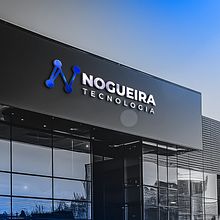 Identidade Visual Nogueira Tecnologia. Br, ing e Identidade, Design, Design digital, Design de logotipo, e Design de papelaria projeto de Esdras Pereira - 26.12.2025