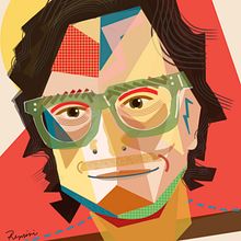 <Rensini geométrico >. Ilustração digital projeto de Renzo Sinisi - 27.12.2025