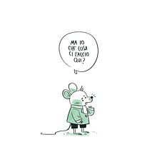 Little mouse has a new friend. Een project van Digitale illustratie, Stor, telling y Kinderillustratie van pecora_prodigio - 28.12.2025