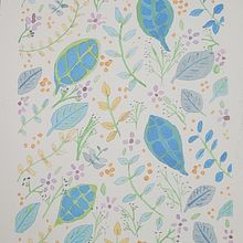 Patrón floral en acuarela  . % Viviana Rojas Moreno tarafından hazırlanan Güzel sanatlar, Geleneksel illüstras, on, Tablo, Sulubo, a Resim, Ve Renk Teorisi projesi - 01.02.2026