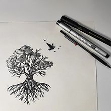 Sketch of a tree Ein Projekt aus dem Bereich Skizzenentwurf, Kreativität, Zeichnung, Traditionelle Illustration und Sketchbook von Oleh Kushnir - 02.01.2026