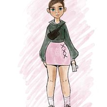 Girl2 Ein Projekt aus dem Bereich Digitale Illustration von rolkova_zuzi - 02.01.2026