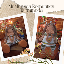  Muñeca Romántica "MI DULCE MARTINA" Ein Projekt aus dem Bereich Amigurumi, H, werk, Crochet, Weben, Textildesign und Spielzeugdesign von Marcela Amigurumis - 02.01.2026