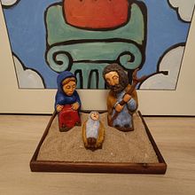 Belén personal. Artesanato, Pintura decorativa, Artes plásticas, e Escultura projeto de Alvaro Belmonte - 03.01.2026