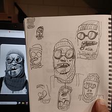 My course with Puño. Pencil Drawing, Drawing, Creating with Kids, and Sketchbook project by Rémy Bigot - 01.04.2026