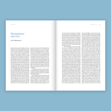 Brommer op zee: The microtypography of a short story. Design, Editorial Design, Graphic Design, T, and pograph project by Marijn Verschuure - 01.06.2026