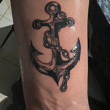 <ancora. Desenho de tatuagens projeto de Giuliana Paolicelli - 07.01.2026