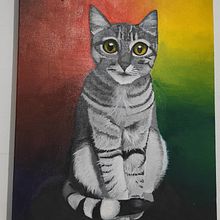 Momo acrílico. Desenho, e Pintura projeto de Alicia Payer Pérez - 08.01.2026