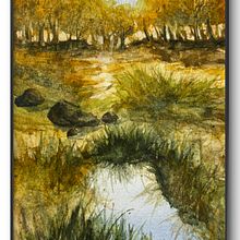 Outono.. Pintura em aquarela projeto de Fabiana Bastos Rezende - 09.01.2026