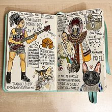 Buku Ucapan Terima Kasih: Desember 2025 . Ilustrasi tradisional, Menggambar, Buku sketsa, Dan Mendongeng proyek oleh Stig Legrand - 01.10.2026