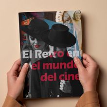 Revista Retro. Projekt z dziedziny  Manager art, st, czn, Grafika ed, torska, Projektowanie graficzne, Projektowanie informacji i Komunikacja użytkownika Arianna Natalia Sánchez Solís - 10.01.2026