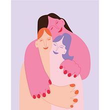 LE AMICHE. Un progetto di Illustrazione digitale e Character design di kseniyakishchuk - 12.01.2026