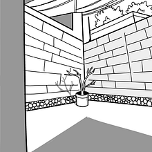 Perspectiva . Architecture, Drawing, Traditional illustration, and Architectural Illustration project by csuarezserralta - 01.12.2026