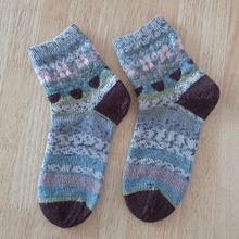 Calcetines Jardinera. Accessor, Design, Fashion Design, Fiber Arts, Knitting, and Textile Design project by Laura Cotal - 01.12.2026